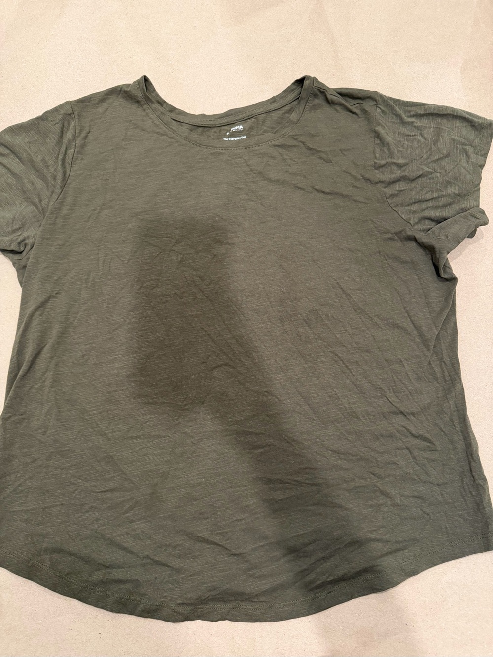 SONOMA Goods for Life The Everyday Tee Olive Green 1X